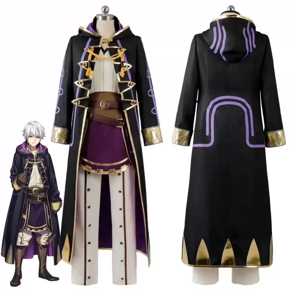 Vuur Embleem Ontwaken Avatar Robin Daraen Cosplay Kostuum Halloween Carnaval Kostuums Voor Volwassen Mannen Vrouwen - afbeelding 2