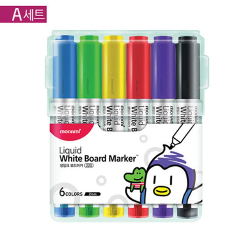 Monami live ink board maca 6 color A set