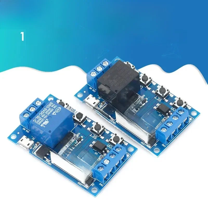 AliExpress RQG DC 6-30V Support Micro USB 5V LED Display Automation Cycle Delay Timer Control Off Switch Delay Time Relay 6V 9V 12V 24V