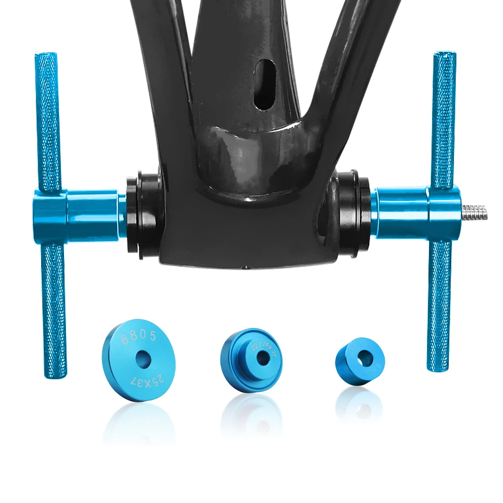 

Bike Bearing Press Clamp Tool Static Mounting for Hub Drum Turning Point Axle 608 1526 6000 6001 6802 6803 6804 6900 6902 6903
