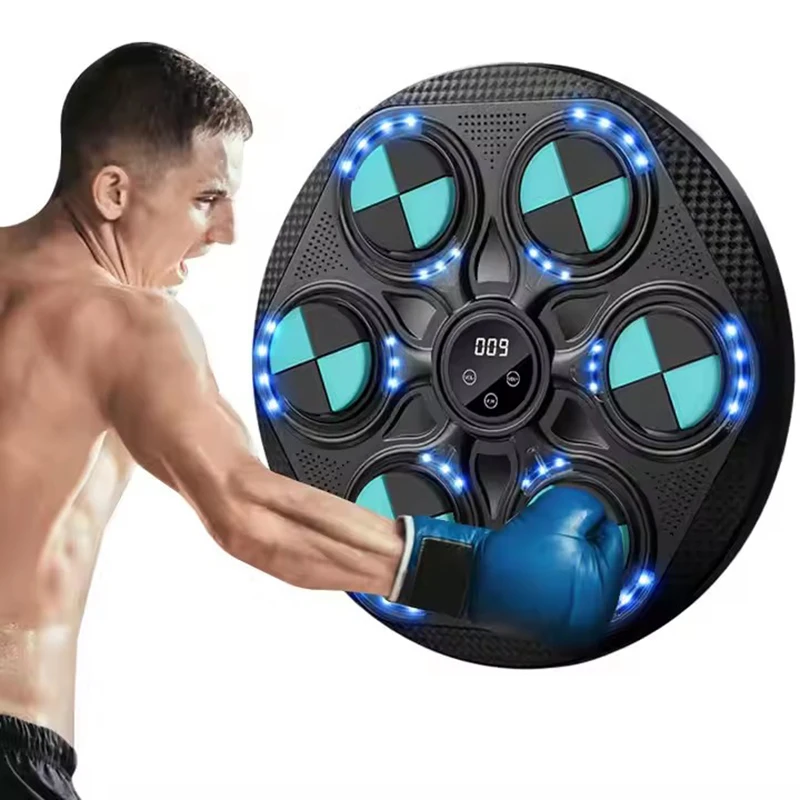 The Smart Music Boxing Machine Responds To Target Training Equipment Fitness Wall Target Fitness Equipment Home Boxing