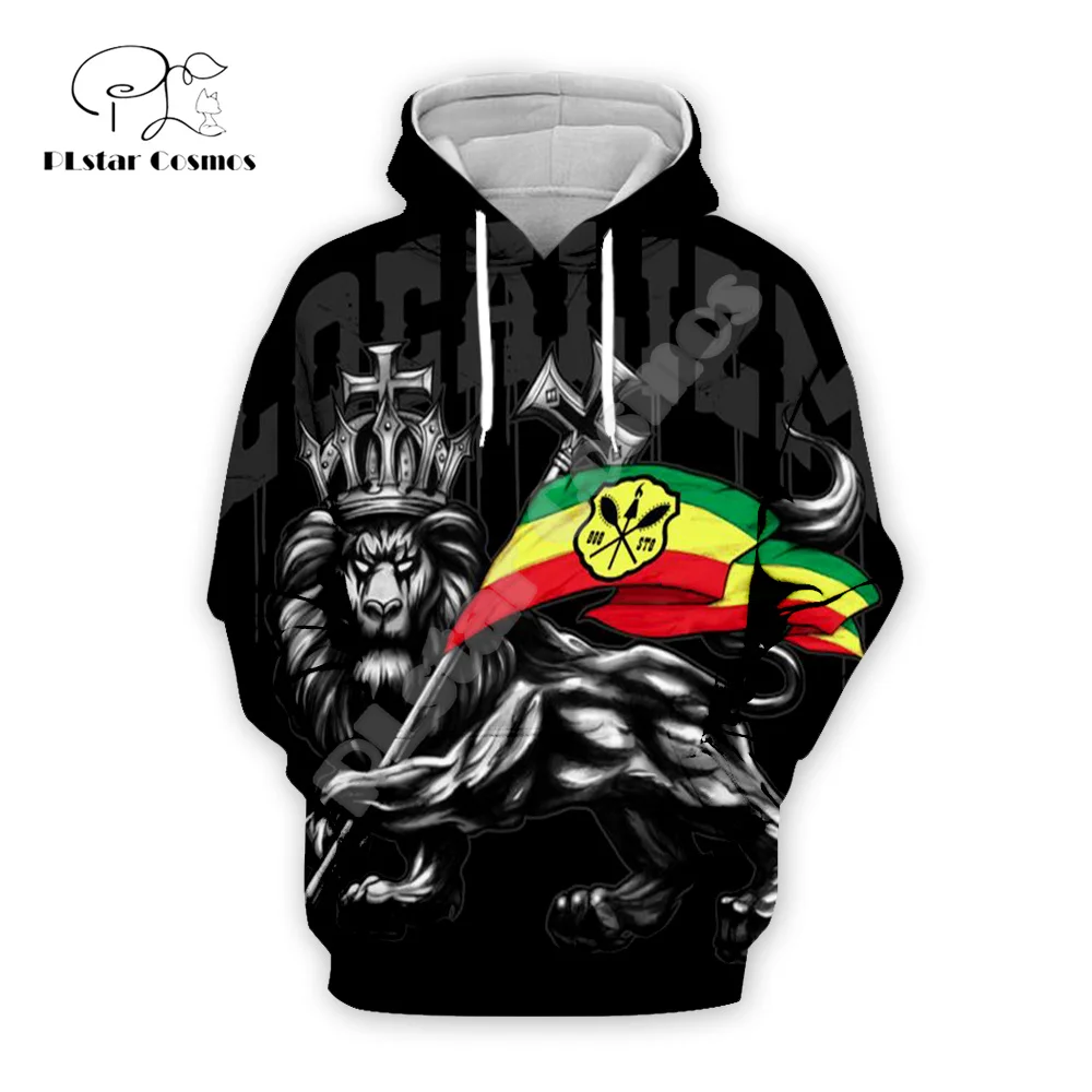 

NewFashion Bob Marley Reggae Musician Rastafari Lion Tattoo Vintage 3DPrint Men/Women Pullover Harajuku Casual Jacket Hoodies X7