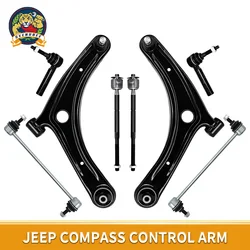 Svenubee-frente inferior controle braço Swway Bar Link Kit, Jeep Compass Patriot Dodge Caliber 2007 2008 2009 2010 2011 2012-2017