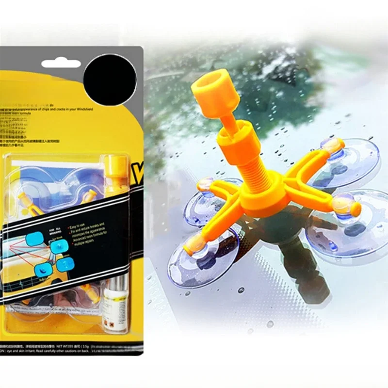Kit de réparation de pare-brise, fixation rapide de voiture, verre fissuré, scellant de résine, bricolage, polissage d'écran de fenêtre automobile