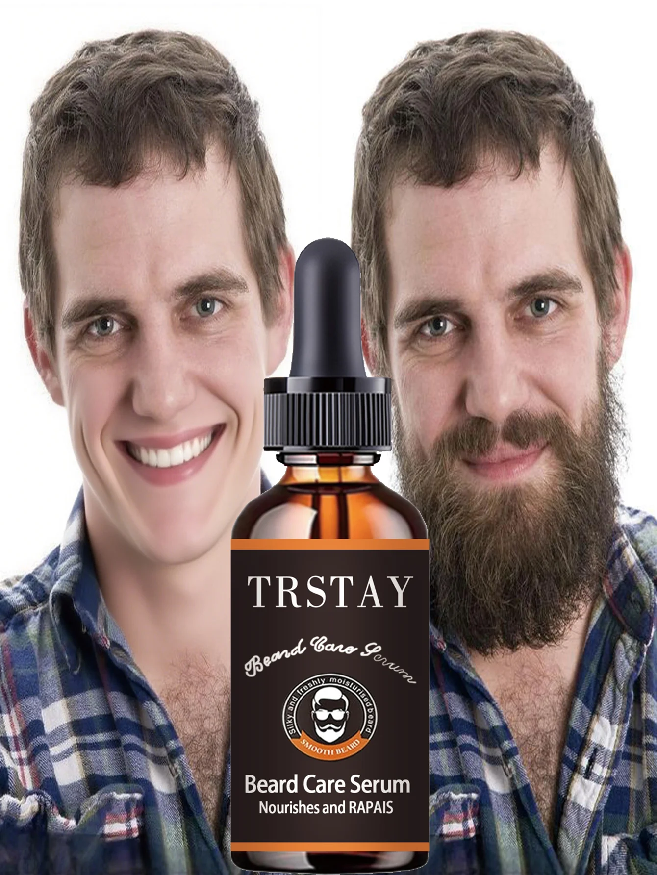 Beard essential oil for thick and fluffy beard care nourishment with multiple size options to choose from for perfect grooming r