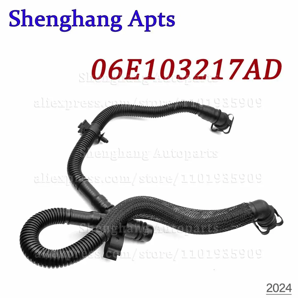 

Crankcase Breather Vent Hose 06E103217AD,06E-103-217-AD For Audi A4/S4 B8,A5/S5,A6 C6/C7,A7,A8,Q7 3.0T 10-15,VW Touareg V6 10-18