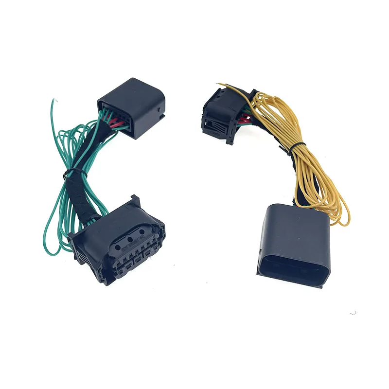 2x Nachrüst-Facelift LCI Xenon-Scheinwerfer Kabeladapter für F10 5er Serie Pre