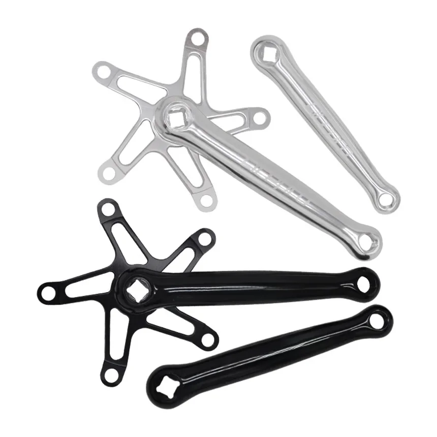 AliExpress litepro LP Litepro Square Hole Crankset Chainwheel 130BCD Folding Bike Aluminum Alloy Crank 170mm For Brompton Bicycle