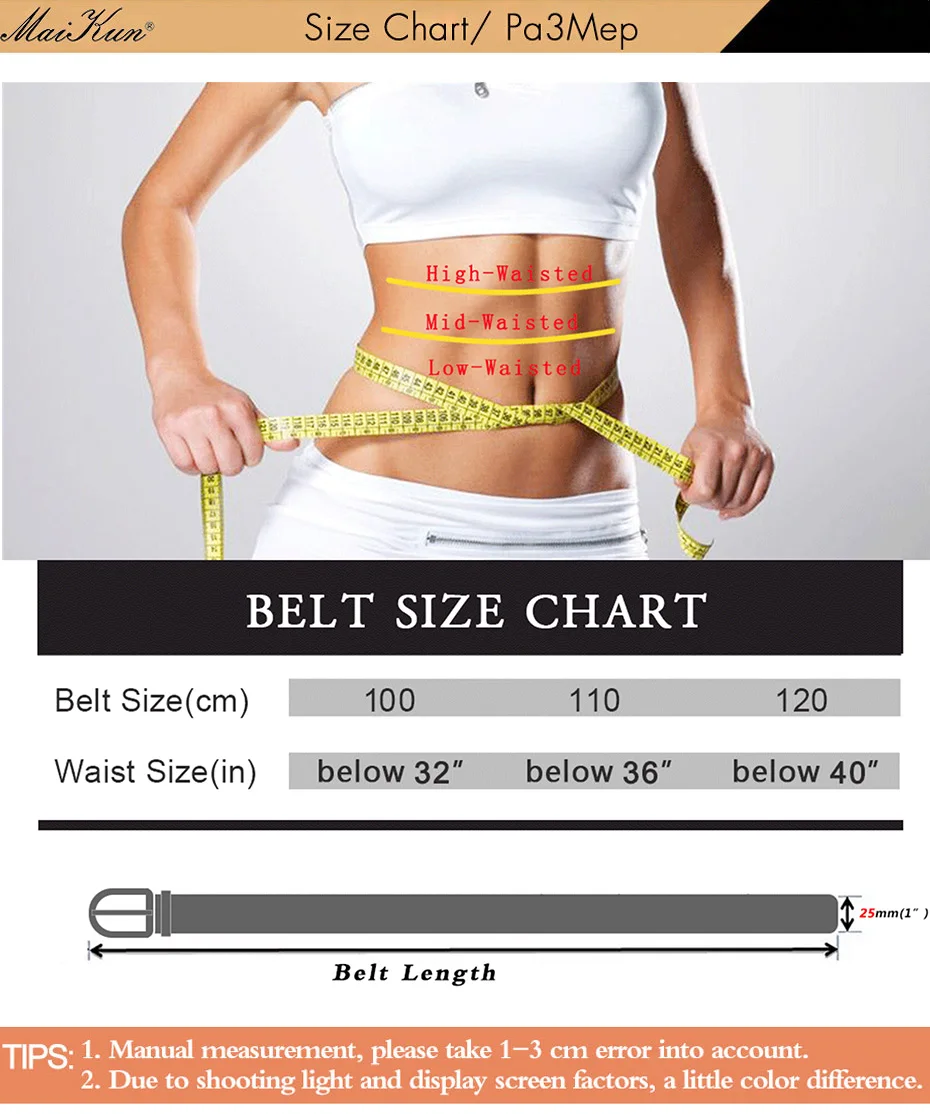 MaiKun Leinwand Geflochtene Gürtel für Frauen Mode Einstellbare Big Größe Metall Pin Schnalle Elastischen Bund Hohe Qualität Casual Stil – Detail 1
