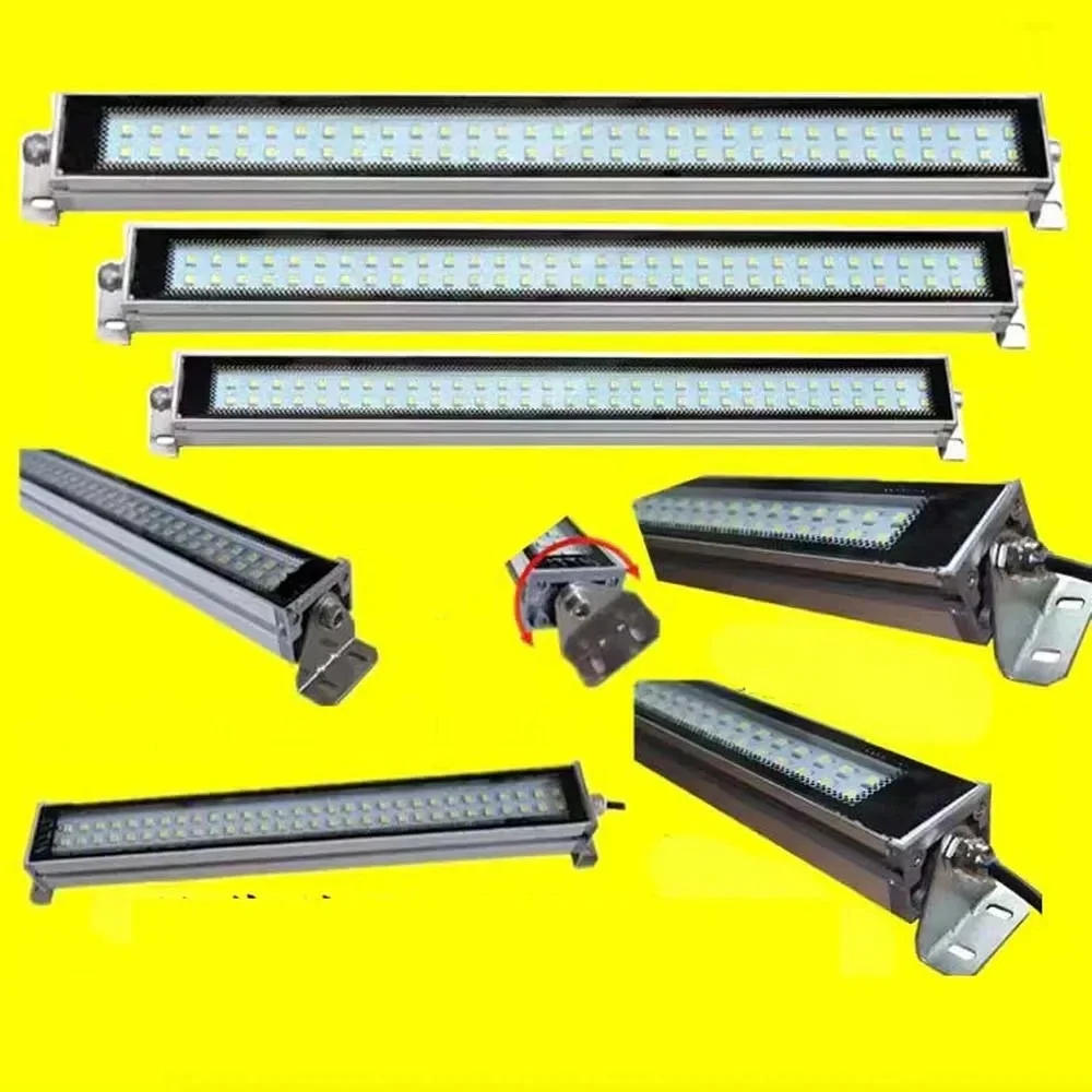 LED Flutlicht Scheinwerfer AC 110V-220V 24V-36V IP66 IP67 wasserdicht LED schwarz Shell Garten Street Gate Wand Flutlichter