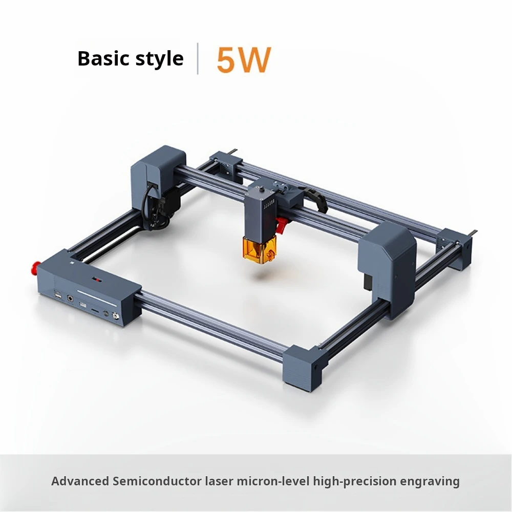 Laser Engraving Machine DIY CNC Laser Engraver Printer 5W USB WiFi APP Logo Marker Machine Household Woodwork Marking Machine