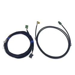 A4 A5 B9 8W Q5 Q7 FY 오디오 CarPlay AMI USB 음악 스마트 폰 인터페이스 AUX-IN 케이블 와이어 하네스 8W 용 0035736 - 8핀