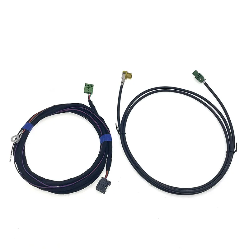 For A4 A5 B9 8W Q5 Q7 FY Audio CarPlay AMI USB Music Smartphone Interface AUX-IN Cable Wire Harness FOR 8W0035736 - 8 PIN