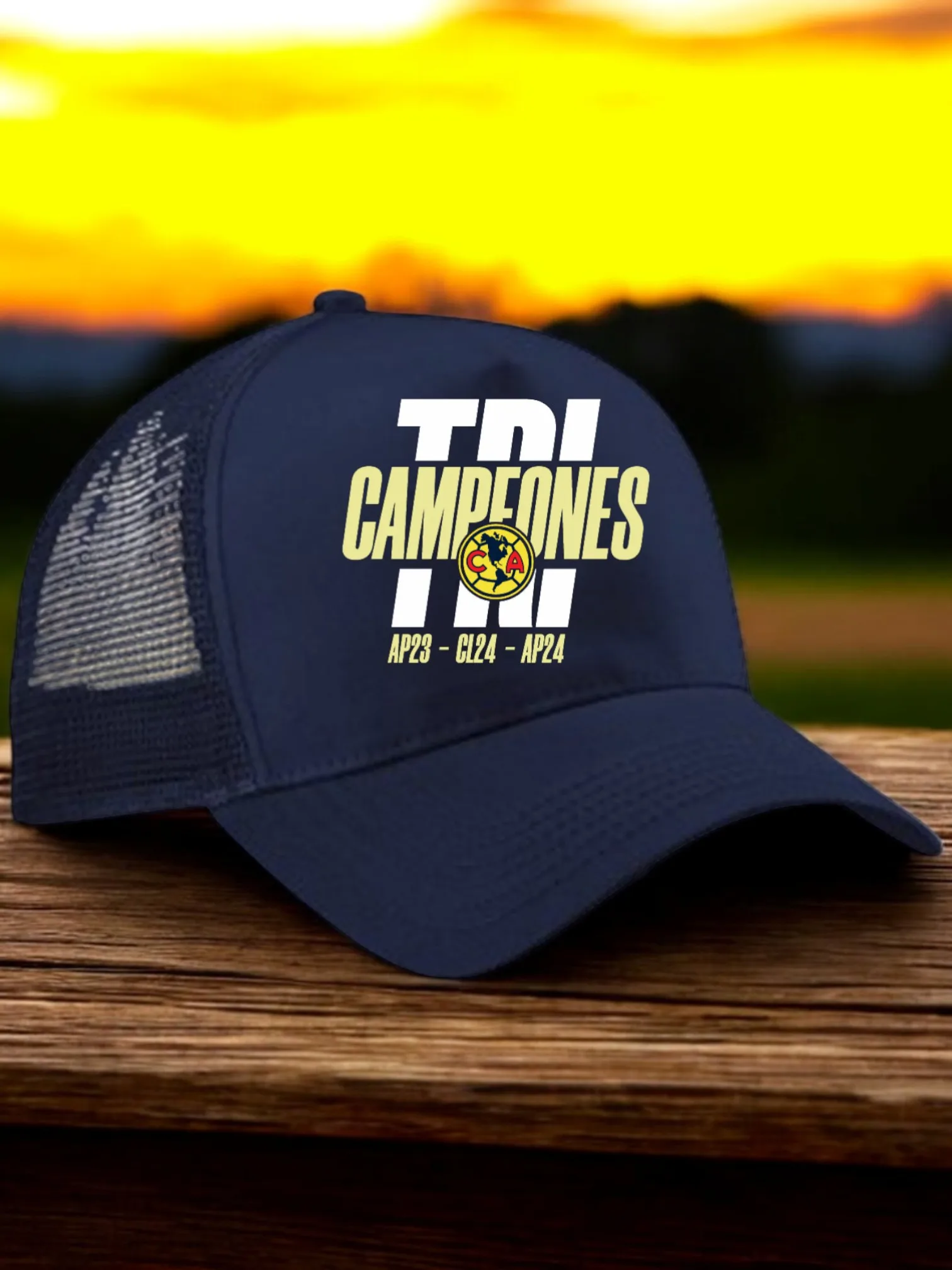 America tricampeon TRI Champions ESCU cap