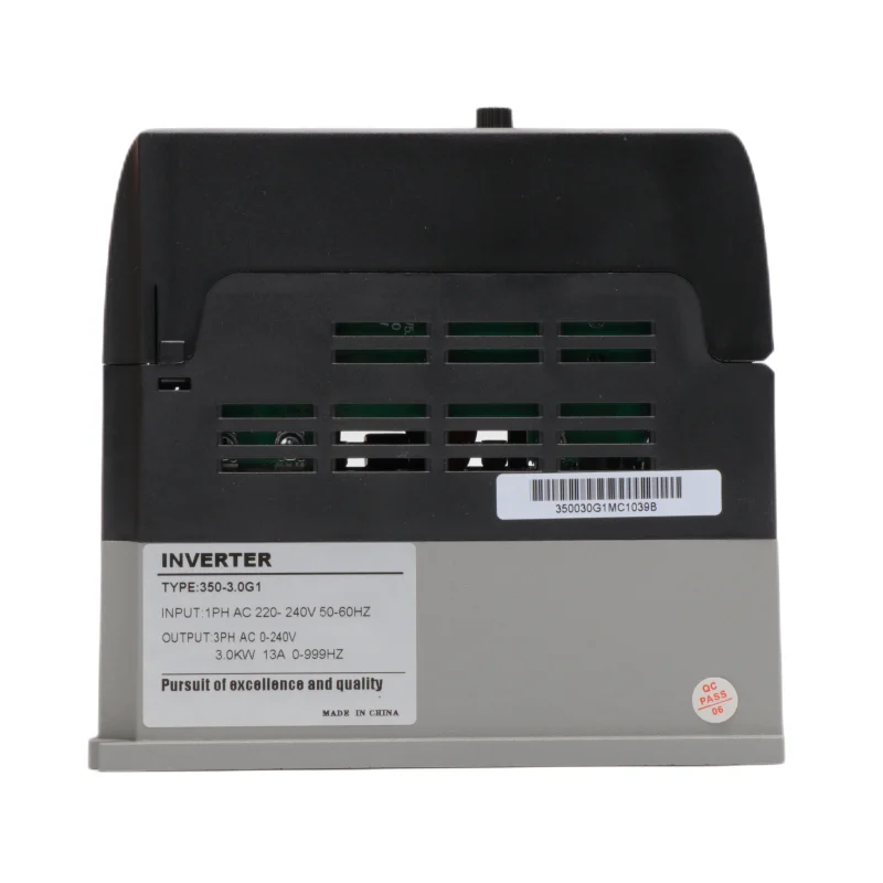 3kw VFD AC 220V 1.5kw 2.2 KW Variable Frequency Drive VFD Frequency Converter Inverter Speed Controller for 3-phase Motor