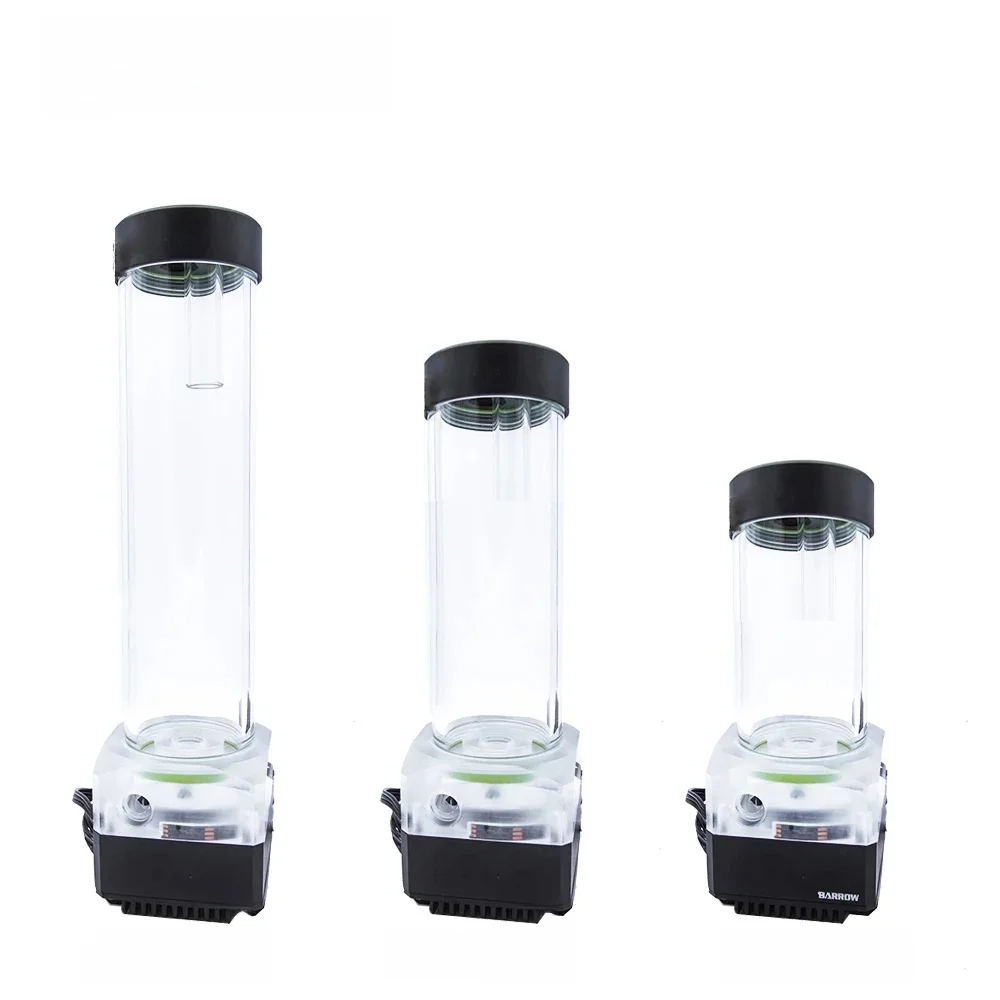 Barrow 17W RGB pompa/zbiornik grzebień DDC PWM pompa + 195mm 245mm/295mm zbiornik do czujnika temperatury układu chłodzenia wodą czarny — zdjęcie 2