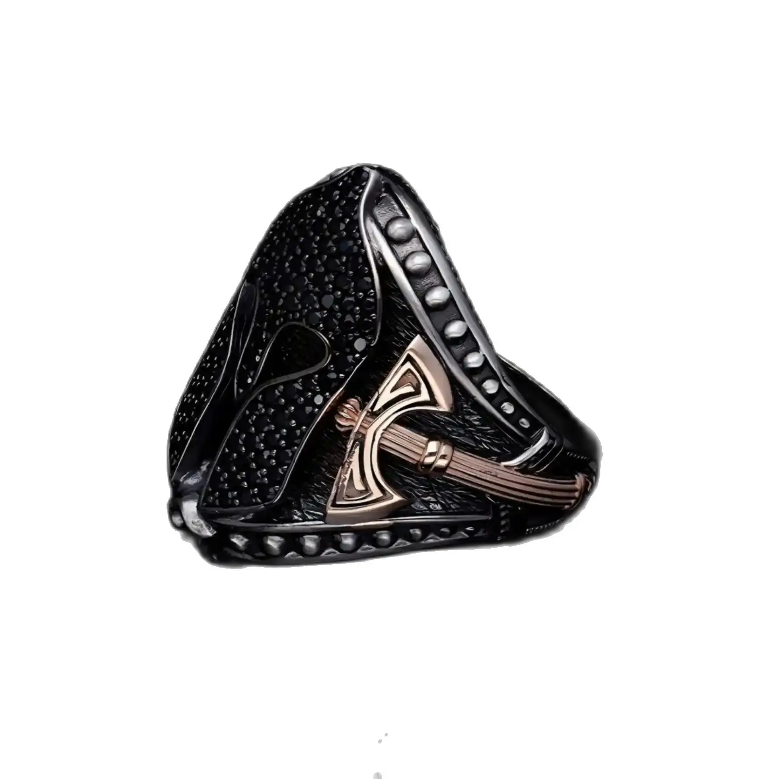 

925 Sterling Silver Armor Ring - Medieval Soldier Jewelry - Handmade Gifts - Turkish Handcrafted