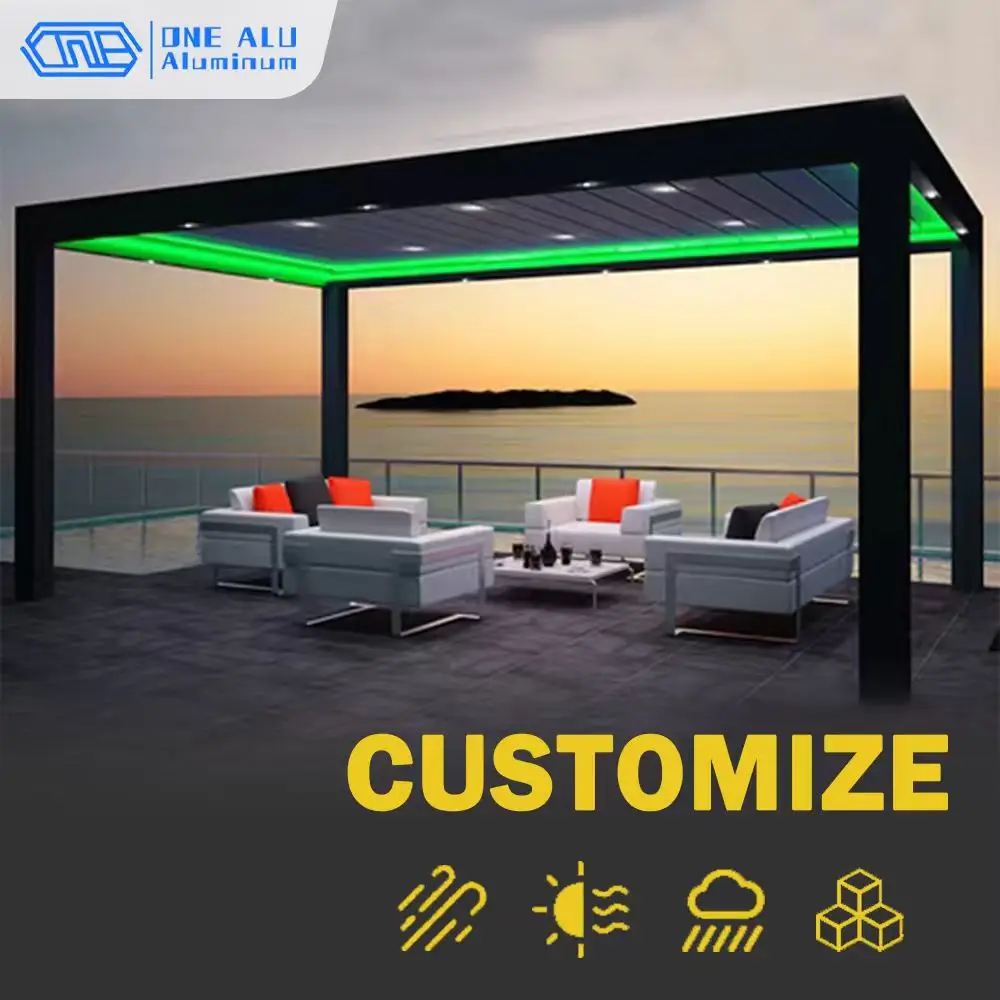 

New Arrival Aluminum Alloy Garden Pavilion - Anti - rust, Durable & Stylish Outdoor Structure