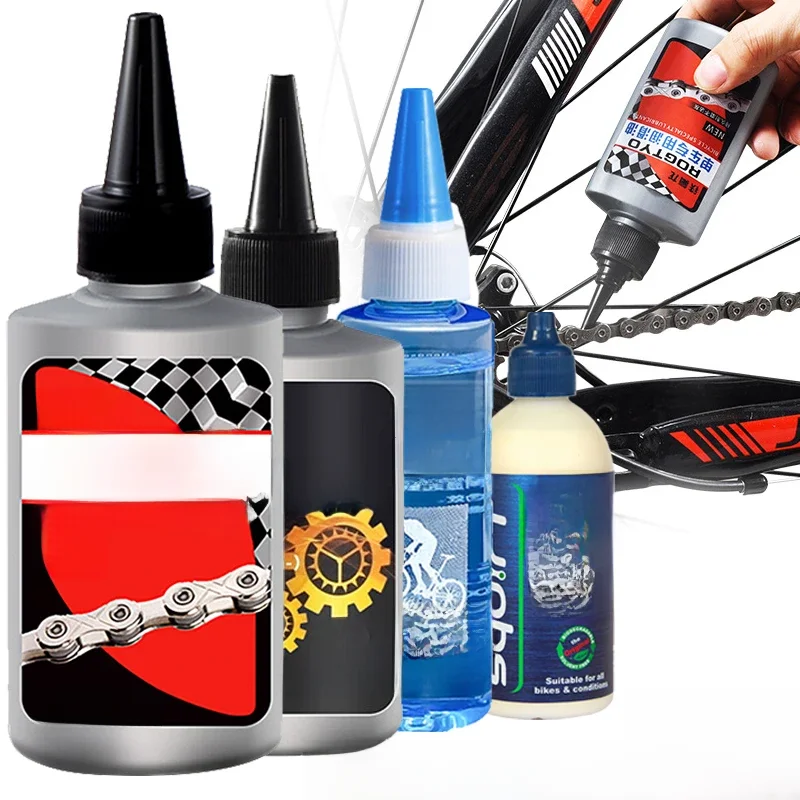 AliExpress MTB Road Bike Chain Lube 100ml Bicycles Special Lubricant Mountain Bike Dry Lube Chain Oil Fork
