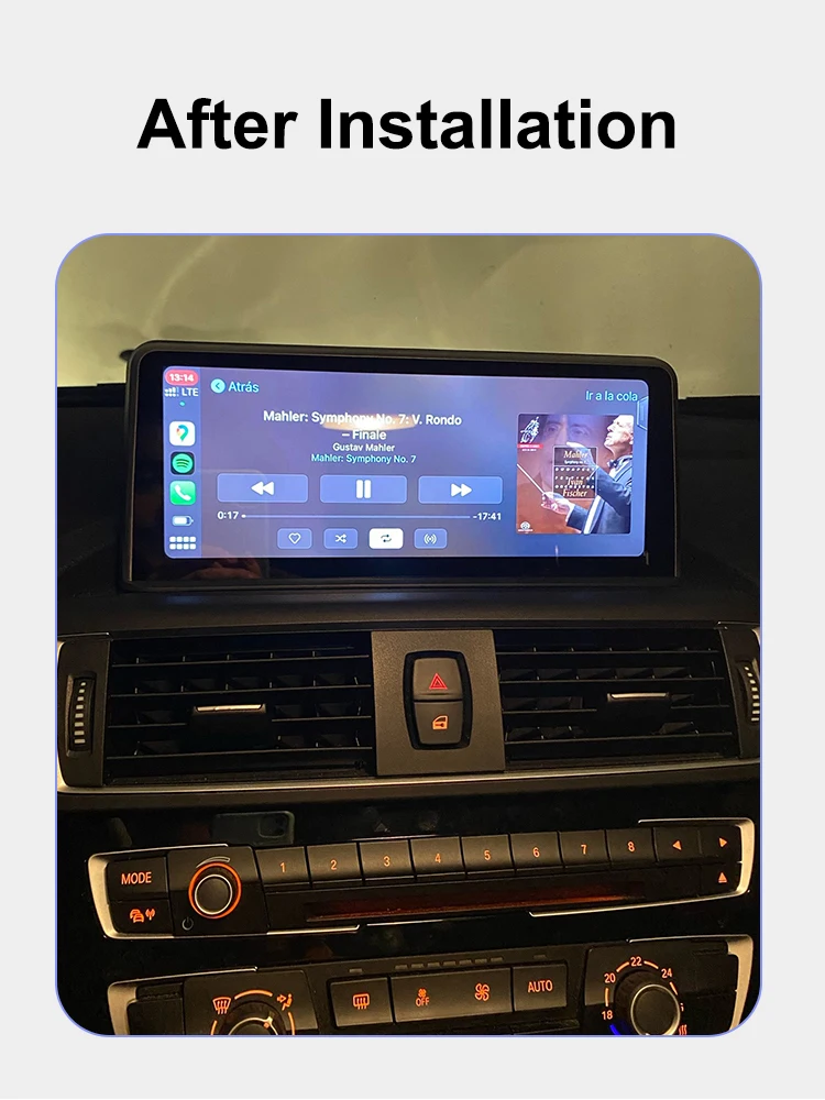 Autotop 10.25 "Android 12 Autoradio Stereo-Multimedia-Player für BMW Serie F20 F21 F23 NBT-System GPS Carplay BT Hea dunit – Detail 4