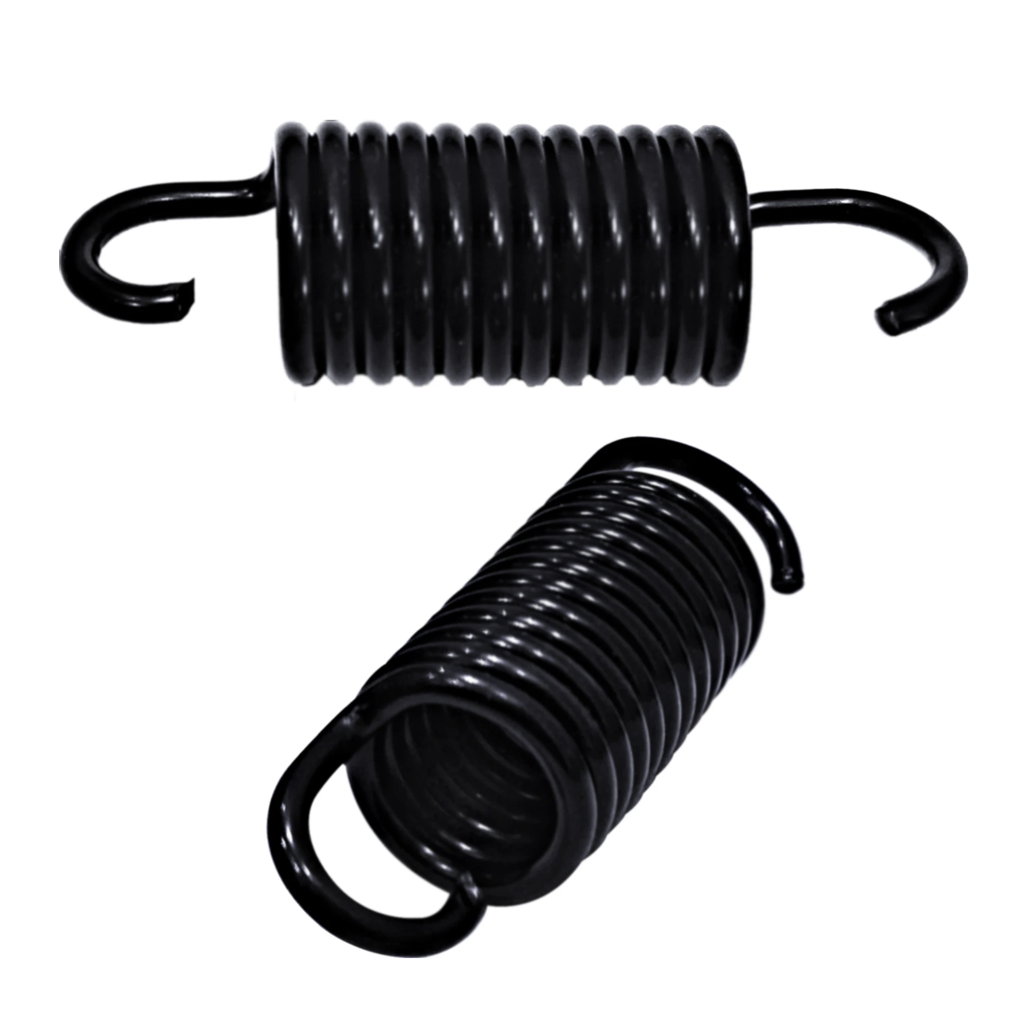 6pcs/set 2.5inch[65mm] Stainless Steel Replacement Recliner Sofa Chair Mechanism Tension Spring - Long Neck Hook Style