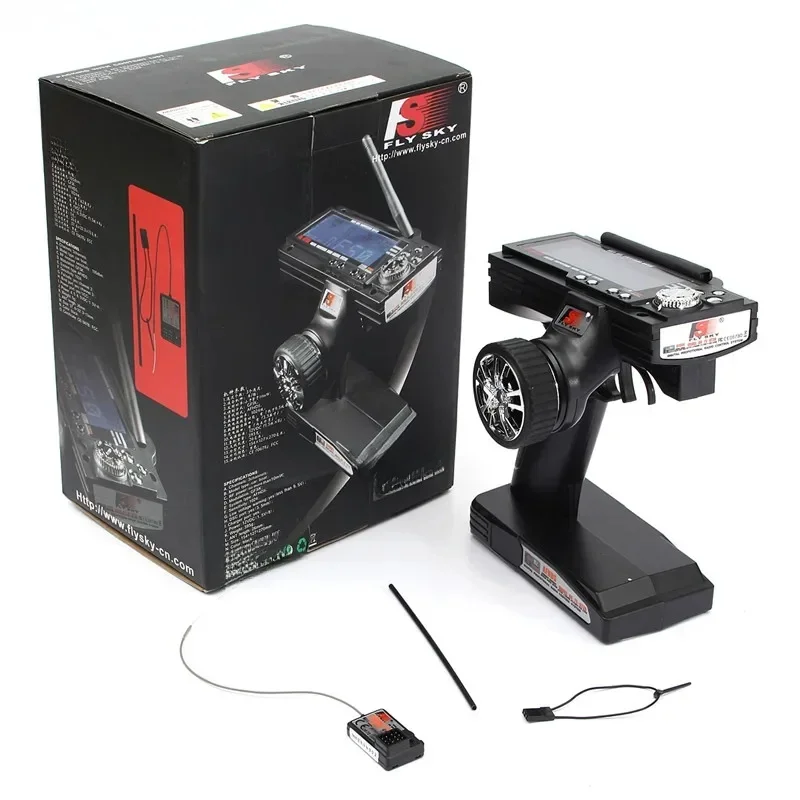 Flysky FS-GT3B Gt3b 2.4G 3ch Led Scherm Radio Controller Met Failsafe Gr3e Ontvanger Voor Rc Auto Boot Truck Crawler 4wd - afbeelding 2