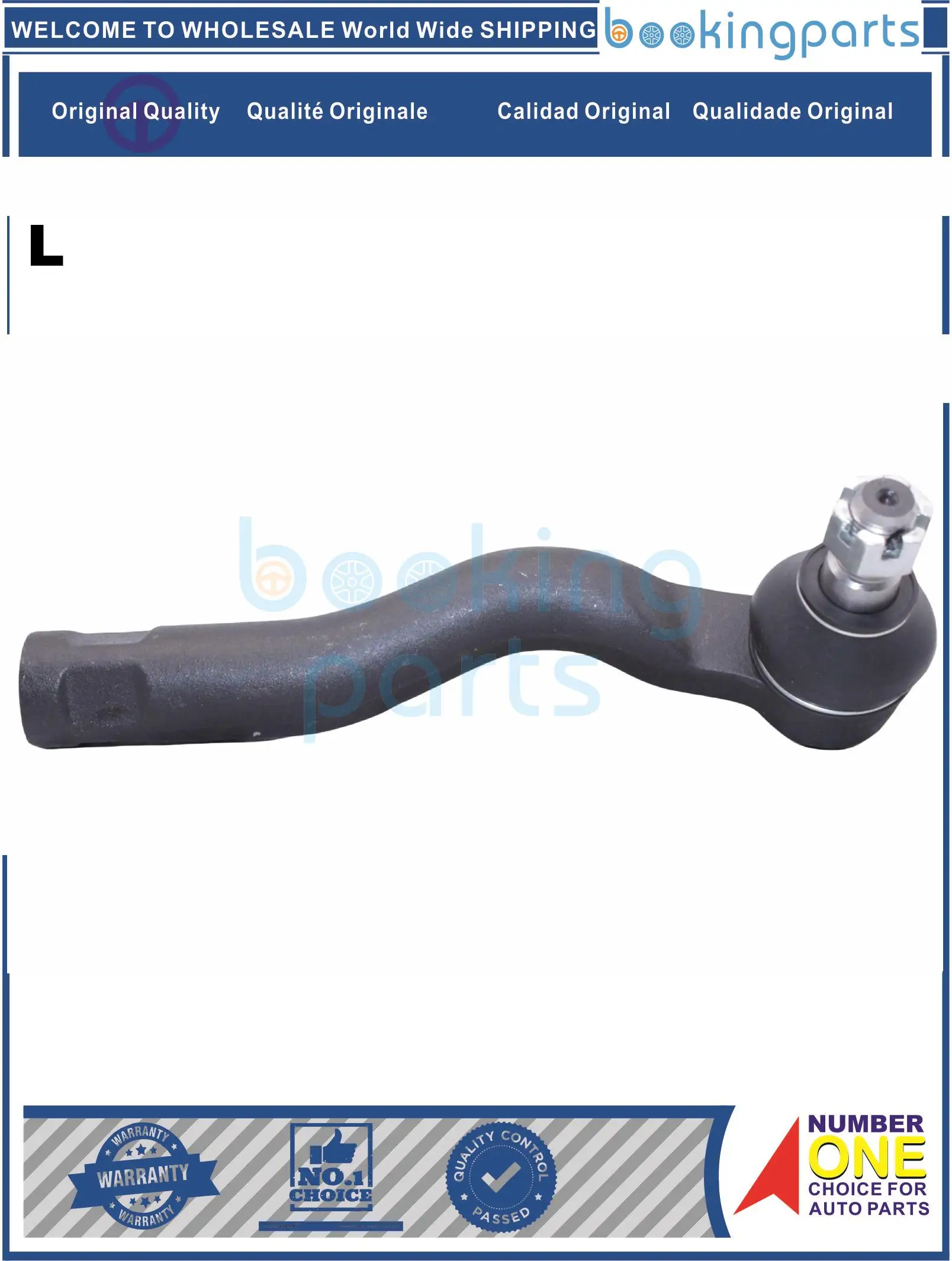 TRE59960(L-B),SE-T181L,SET181L,45047-09560,4504709560,45047-09260,4504709260 Tie Rod End For TOYOTA TUNDRA 07-,SEQUOIA 08-