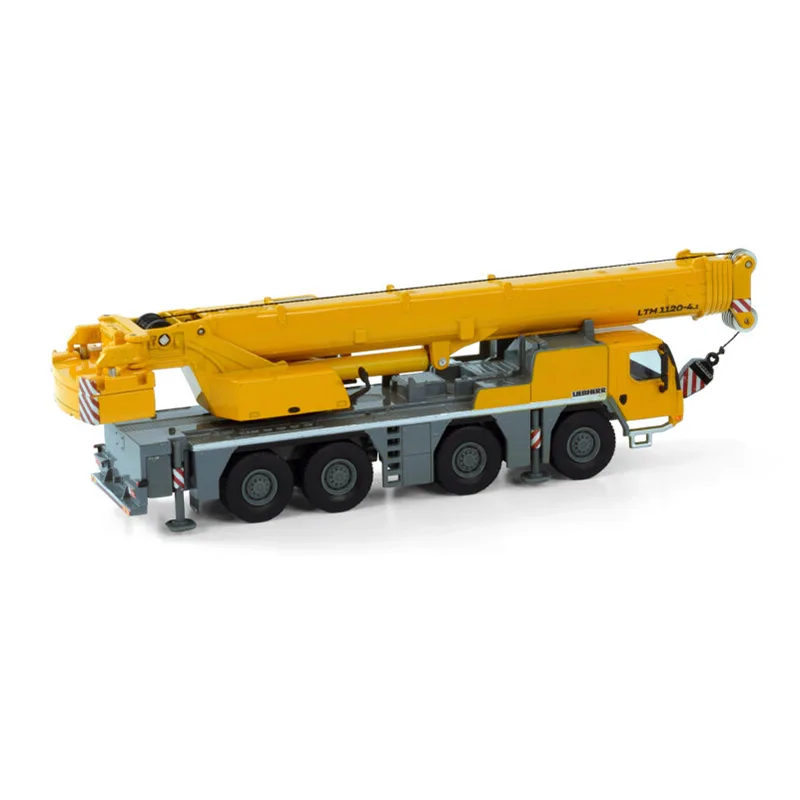 WSI Diecast 1:87 Scale Liebherr LTM1120-4.1 Wheel Crane Alloy Engineering Model  Collection Souvenir Display 74-1000