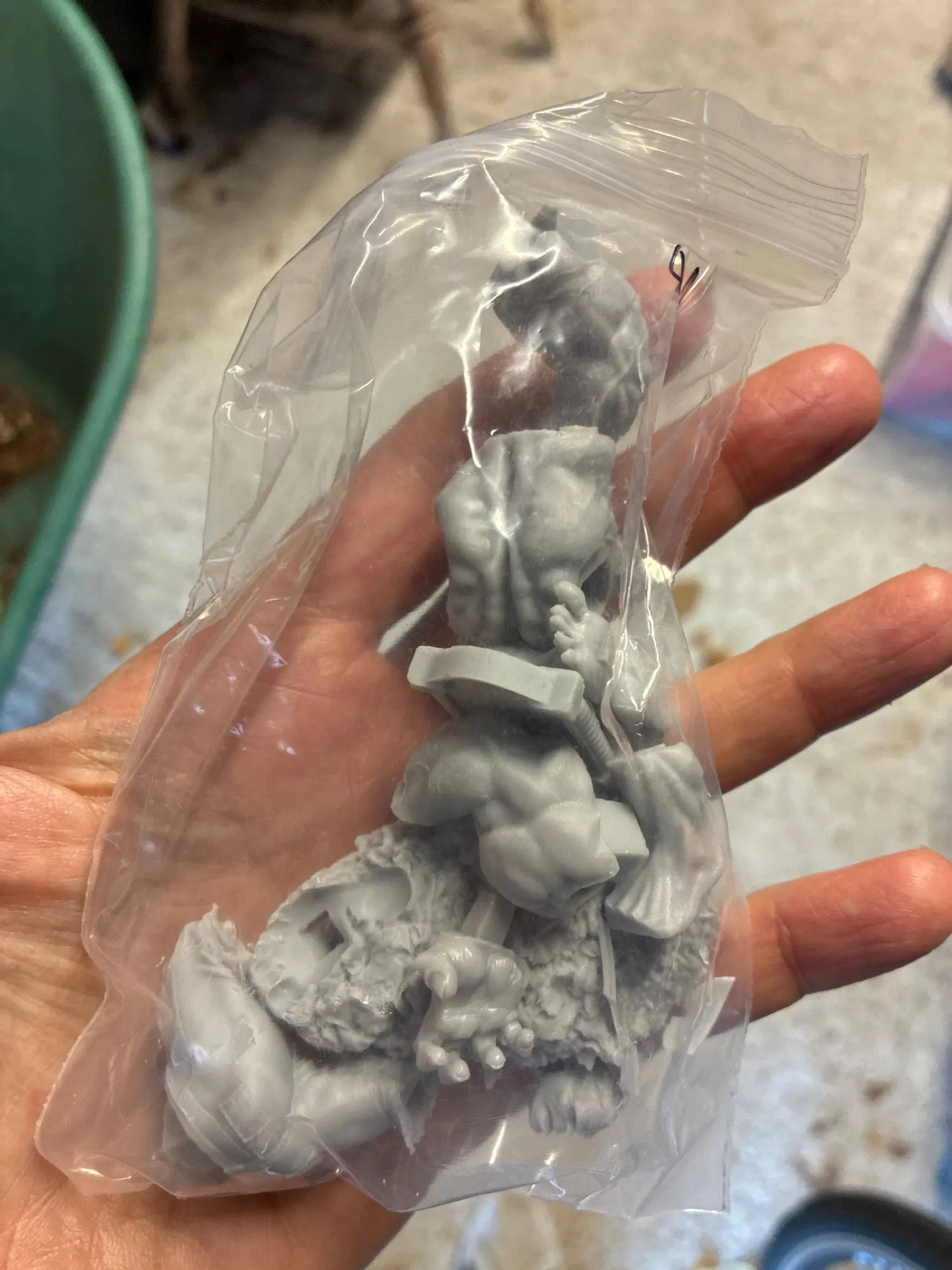 Buyer photo of this resin kit