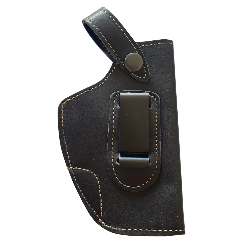 

Salvatore Beretta Soft %100 Leather Black Inner Holster Pistol Case for Gun