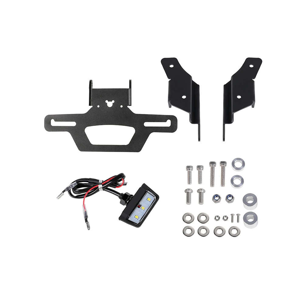 Rear Tail Tidy Fender Eliminator License Plate Holder Bracket For CFMOTO 450MT IBEX 450 800MT‑X 2024‑2025 Motorcycle Accessory