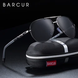 BARCUR-Gafas de sol polarizadas para hombre, lentes de conducción con protección UV400