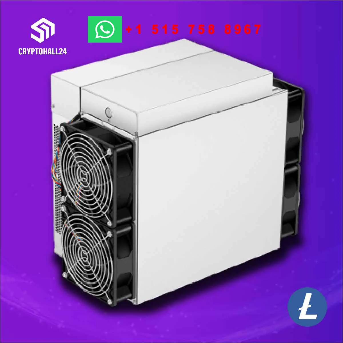 

ГОТОВ К ОТПРАВКЕ BITMAIN Antminer L9 17GH/S 3260W LTC/DOGE Coin Miner