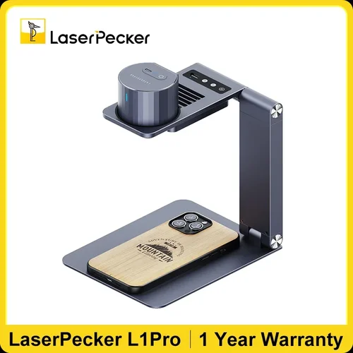 Láser LaserPecker 1 Pro, Mini máquina de grabado láser portátil, compacta, bricolaje, grabador láser