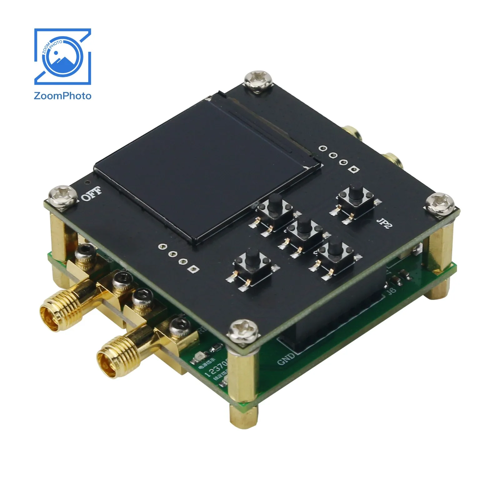 SMA 암 커넥터가 있는 고주파 위상 잠금 루프, PLL 코어 보드 + STM32 제어 보드, 10MHz-19GHz LMX2595 V3