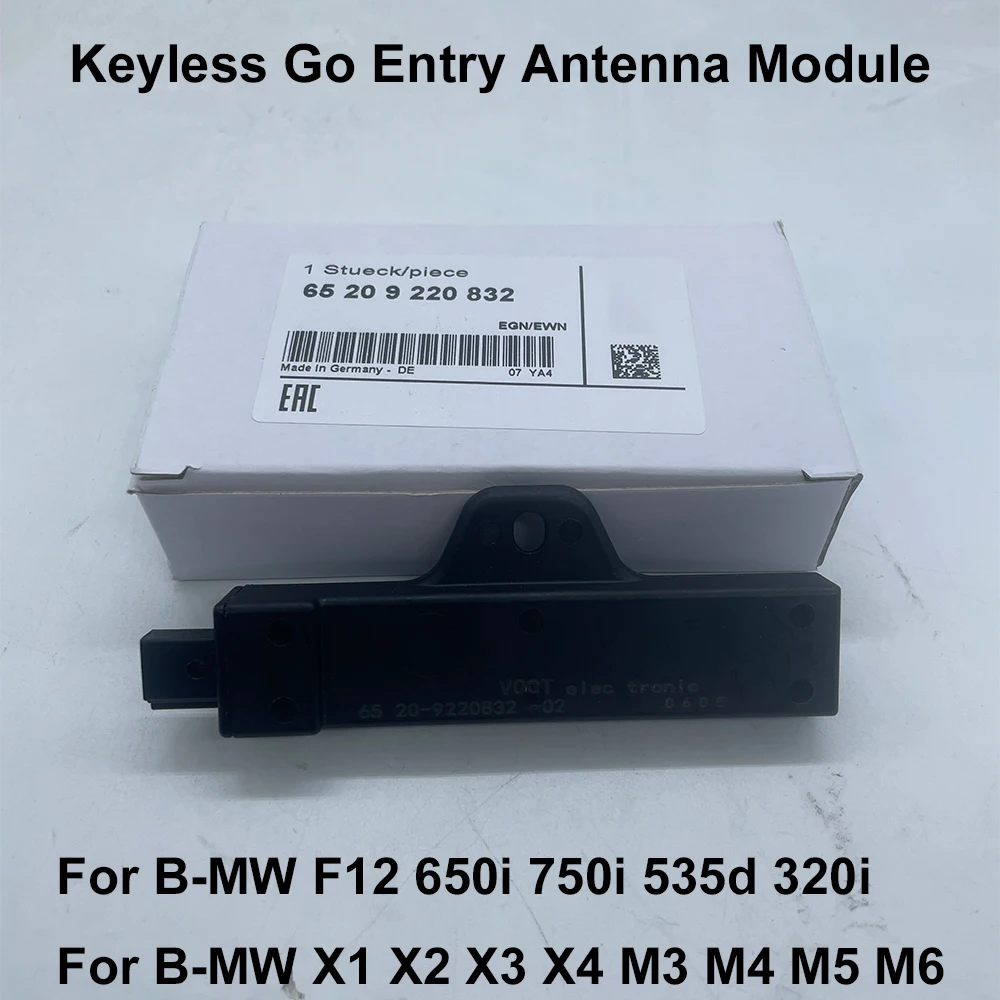 65209220832 Keyless Go Entry Antenna Module 65209144260 For B-MW X1 X3 X5 650i 750i 535d 320i F20 F21 F52 F45 F46 F30 M3 M5