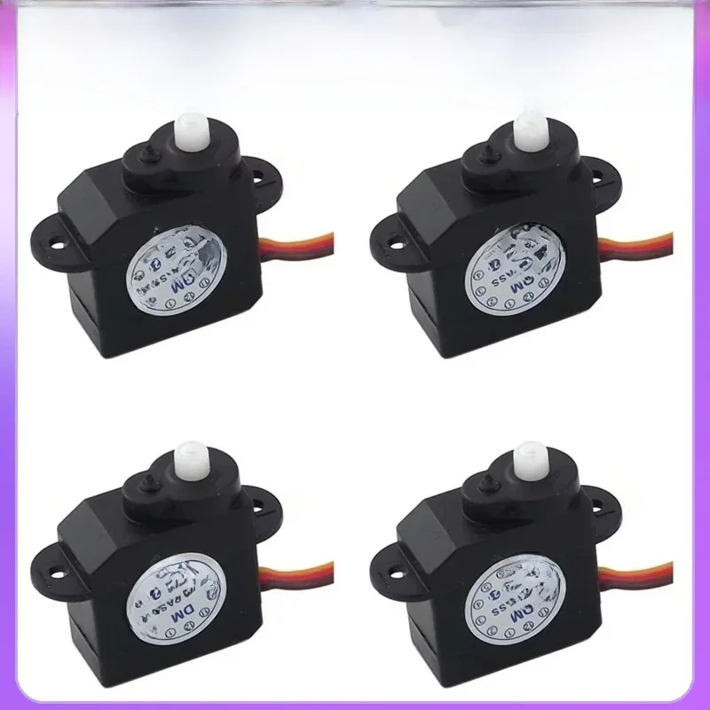 4/2/1 PCS Nowy 2.1g Mini Micro Servo Obrót o 180 stopni DM-S0020 2g Plastikowy Mini Serwomotor 4.8V-6V do RC Hobby Parts DIY Toys — zdjęcie 2