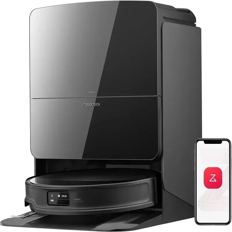 أفضل مورد Roborock Saros 10R Robot Vacuum and Mop - شفط قوي، صفر تشابك، 3.14 بوصة رفيع للغاية