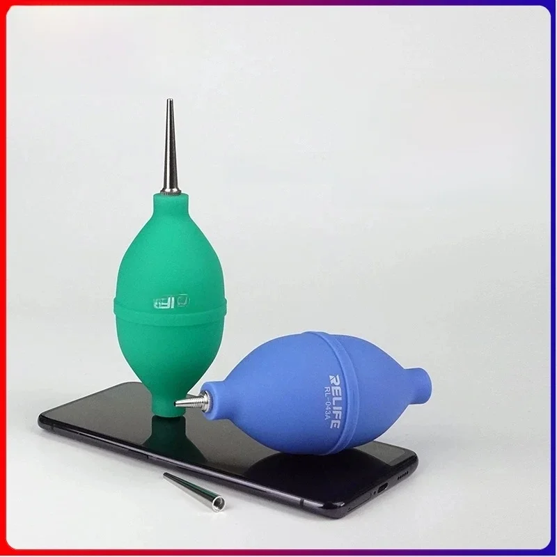 RELIFE RL-043A Dmuchawa powietrza do czyszczenia kurzu 2 w 1 Odpowiednia do telefonów komórkowych PCB PC Klawiatura Narzędzia do czyszczenia obiektywów aparatu — zdjęcie 2