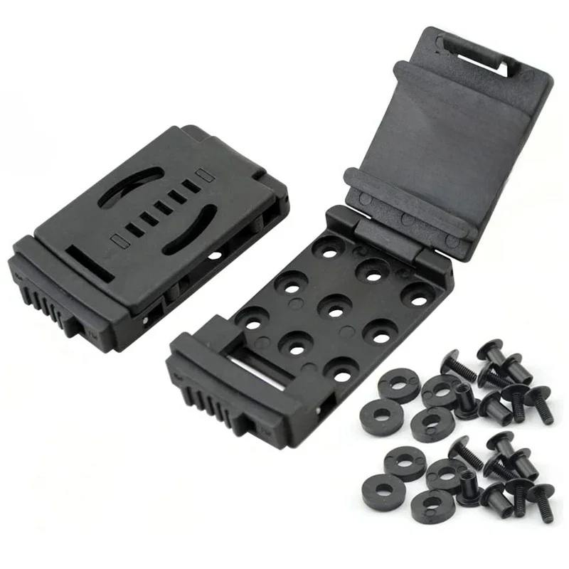 Grandes boucles de ceinture pour étui pour pistolet Kydex, pochette pour magazines, gaine de couteau, support avec vis, bouton pour libérer le Clip d'outil
