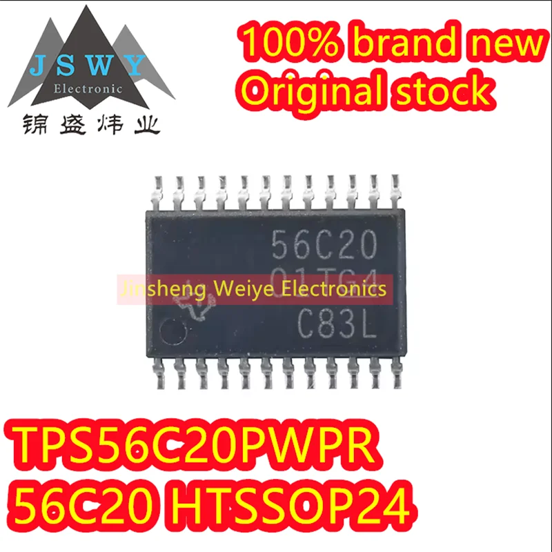 

(5/20pieces) TPS56C20PWPR TPS56C20 56C20 HTSSOP24 Power chip IC 100% new original consumer electronics