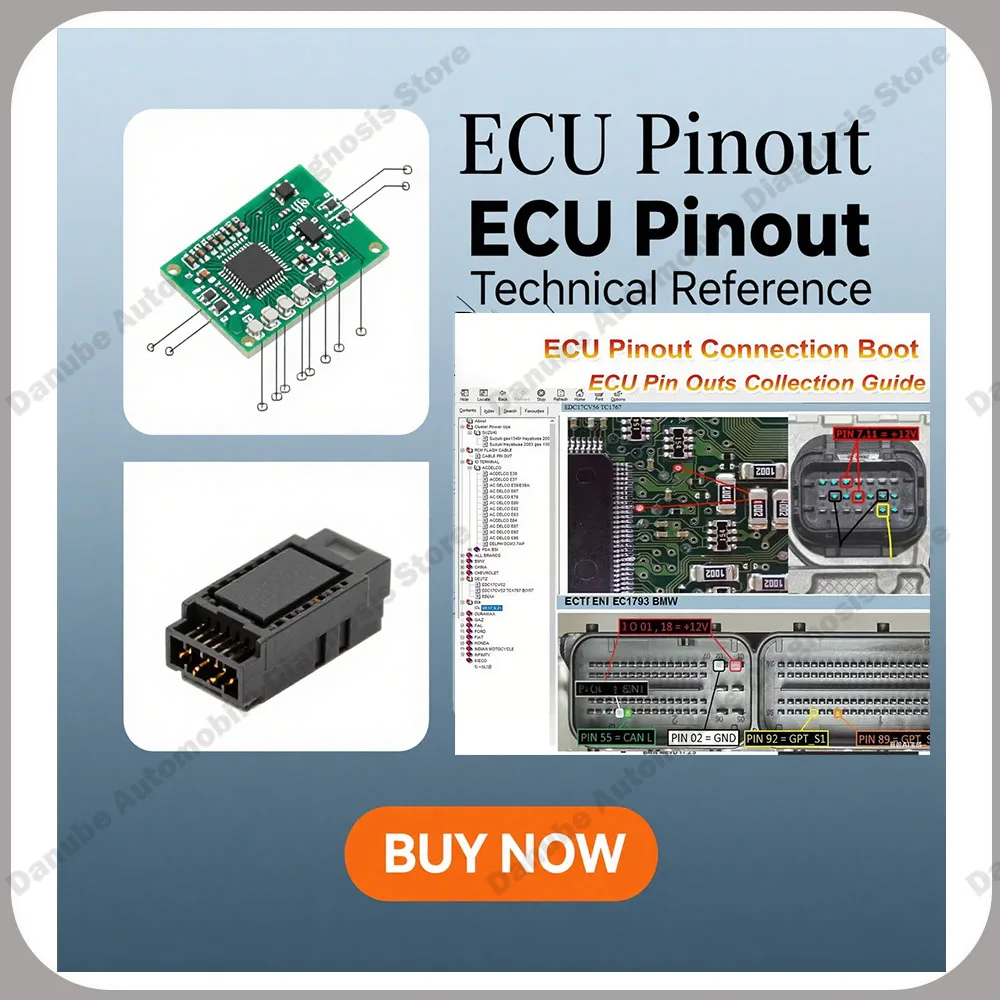 

Новейшее программное обеспечение PinOuts ECU: руководство по подключению ЭБУ со скамьей и загрузкой, диаграмма проводов ECU Pin Out DataSheet Repair Helper Ebook