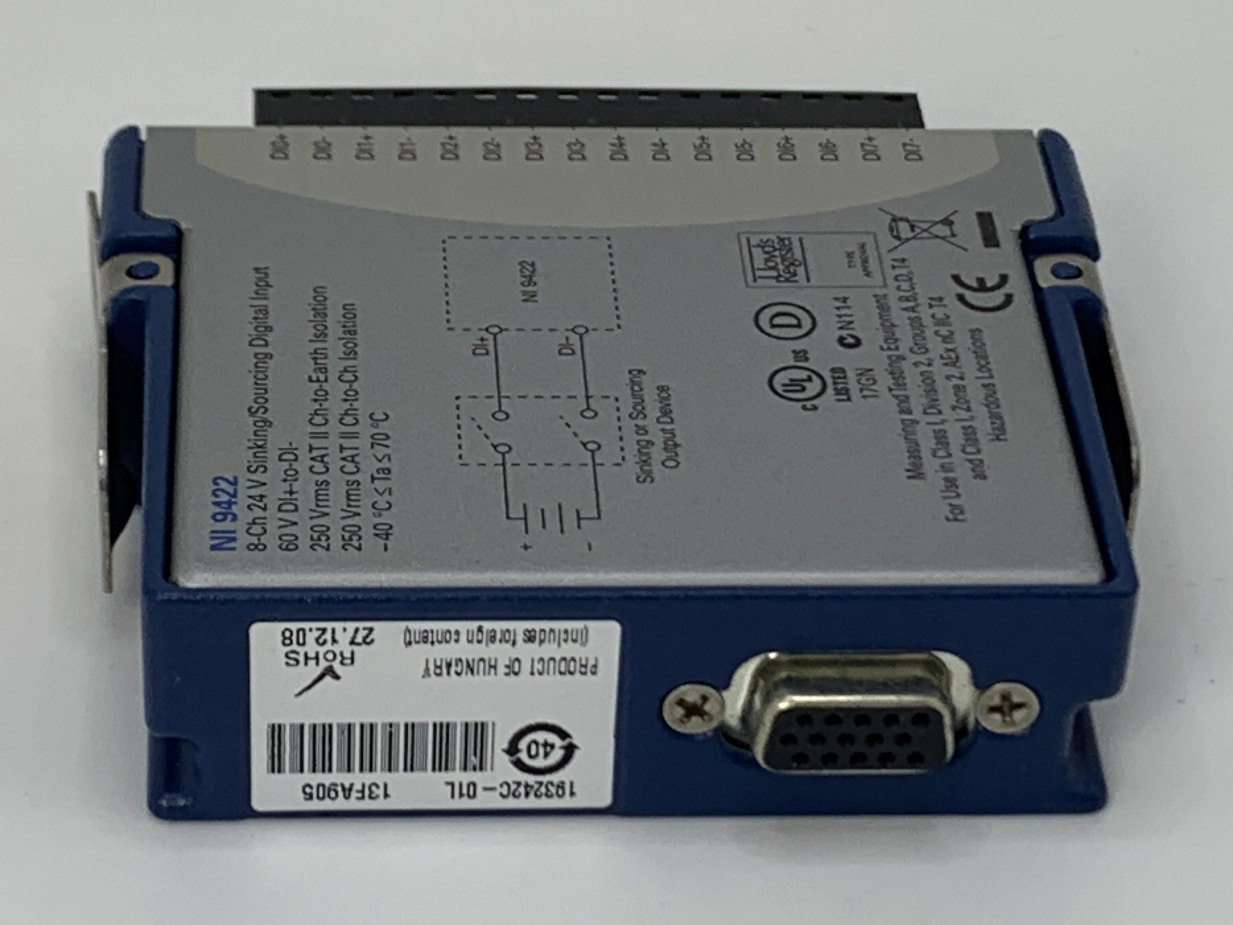 National Instruments NI C Series 9422 Digital Module Industrial