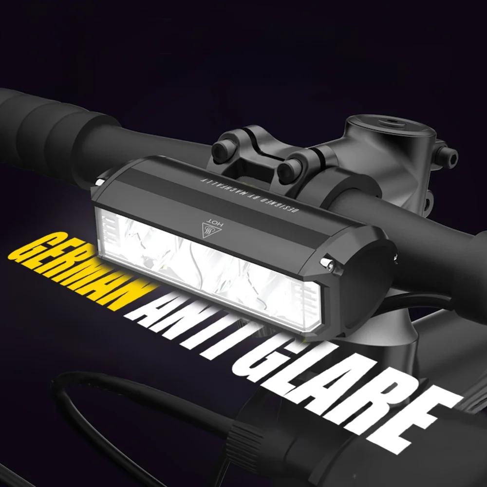 AliExpress PCYCLING PCycling Bicycle Light Front 2600Lumen Bike Light 8000mAh Waterproof Flashlight USB Charging MTB Road Cycling Lamp Accessories