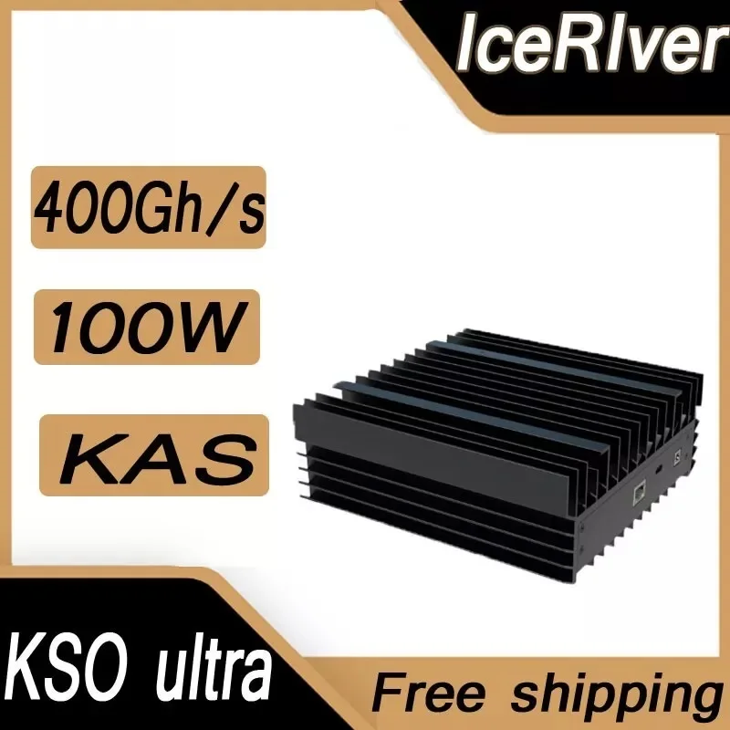 

Iceriver KAS KS0 Ultrar 400GHS 100 Вт, KAS Майнер Asic Kaspa, Майнер с блоком питания