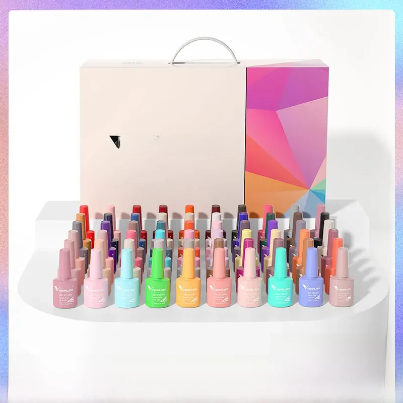 Neue Mode Farbe Venalisa Gel Polnisch Kit VIP4 HEMA TPO FREI Emaille Vernish Für Nail art Design Ganze Set Nagel Gel Lernenden kit