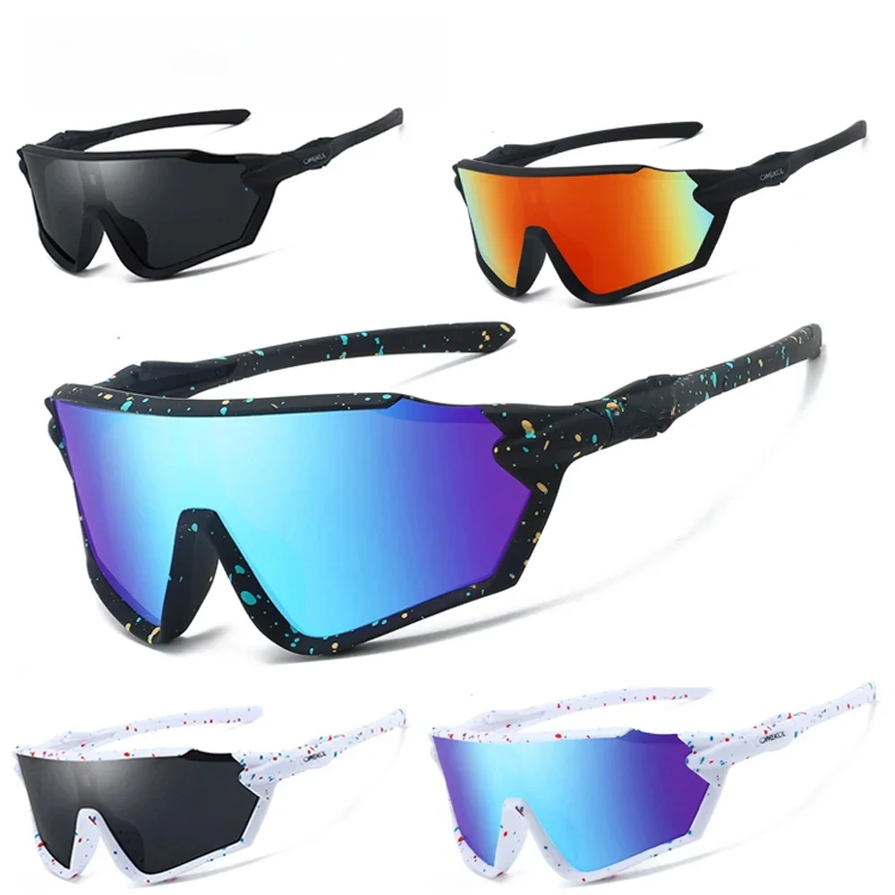 AliExpress NONE OMEKOL BRAND New Cycling Glasses Men Women UV400 Sun Glasses Fishing Goggles Outdoor Baseball Sunglasses Softball Sport Eyewear