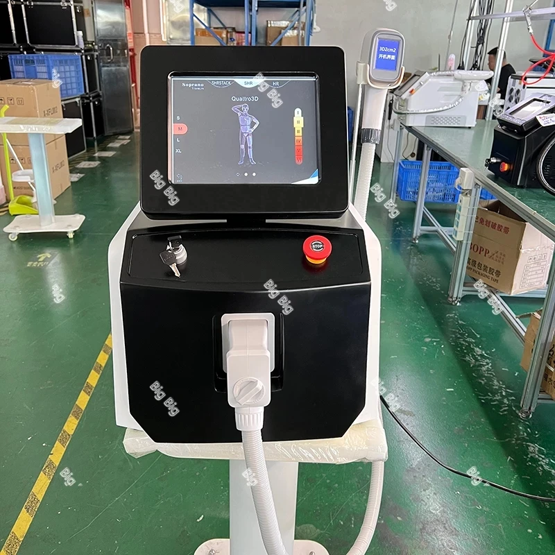 Hot Sale 808nm 755nm 1064nm Three Wavelength Diode Laser Hair Removal Machine 20 Million Shots with CE Suitable for Any Skin