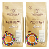 2x Coffee beans TEMPELMANN Nomos Crema 1kg