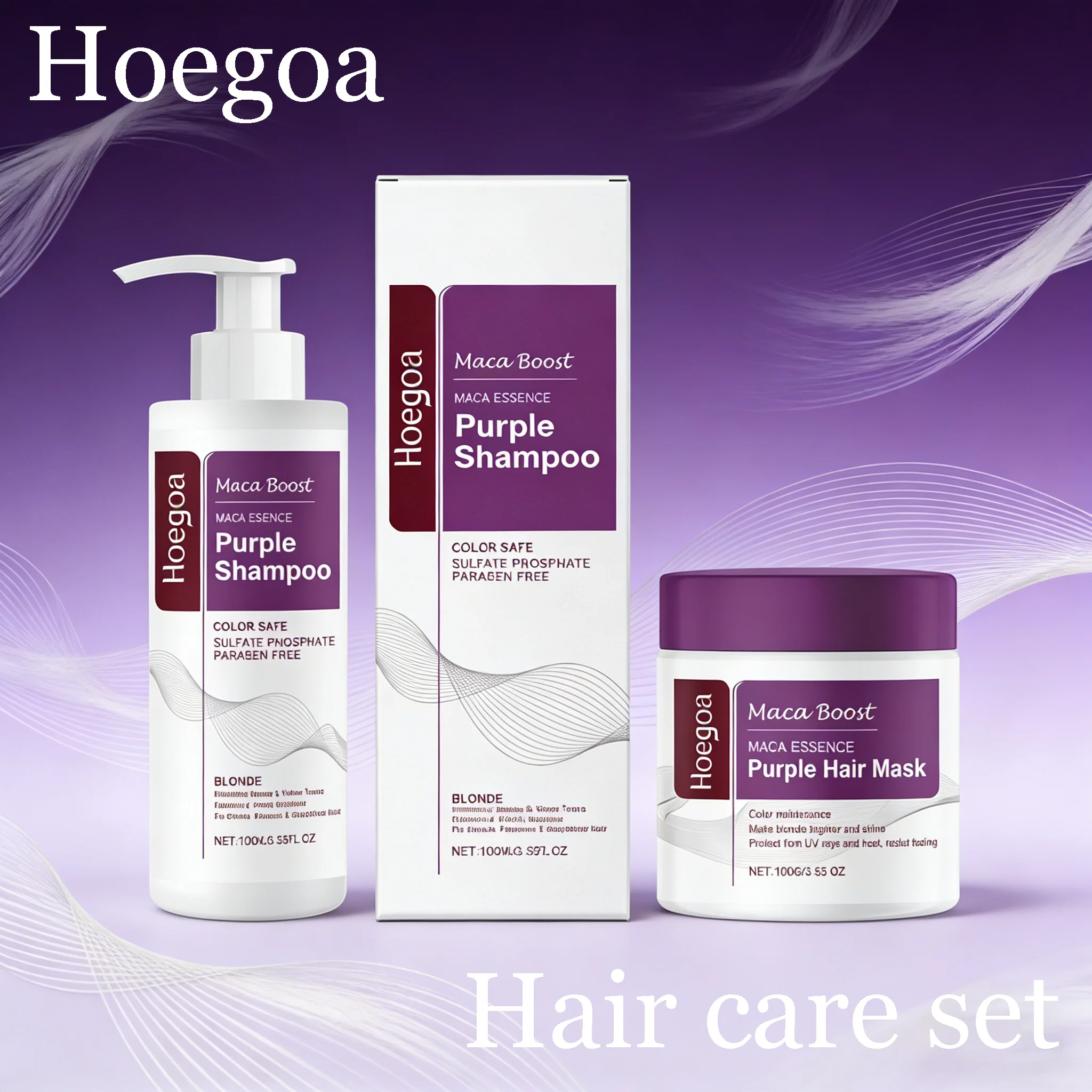Hoegoa Purple Hair … - image